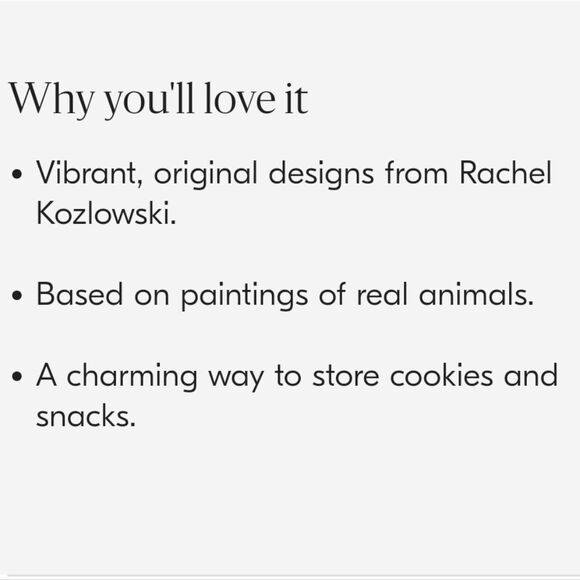 West Elm Dapper Holiday Bear Cookie Jar - Picture 7 of 7